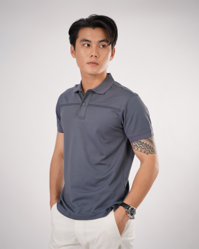 Alternative view of Áo Polo Nam Monotone Basic