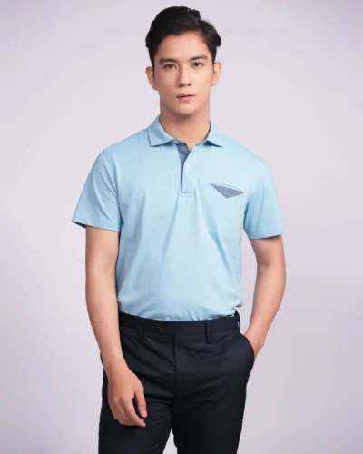 Alternative view of Áo Polo Nam Casual Basic Pocket