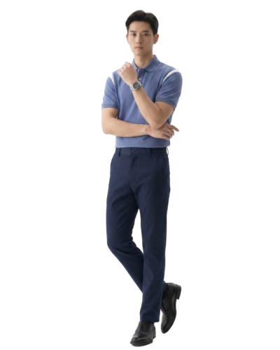 Alternative view of Quần Kaki Nam Elegant Navy SlimFit