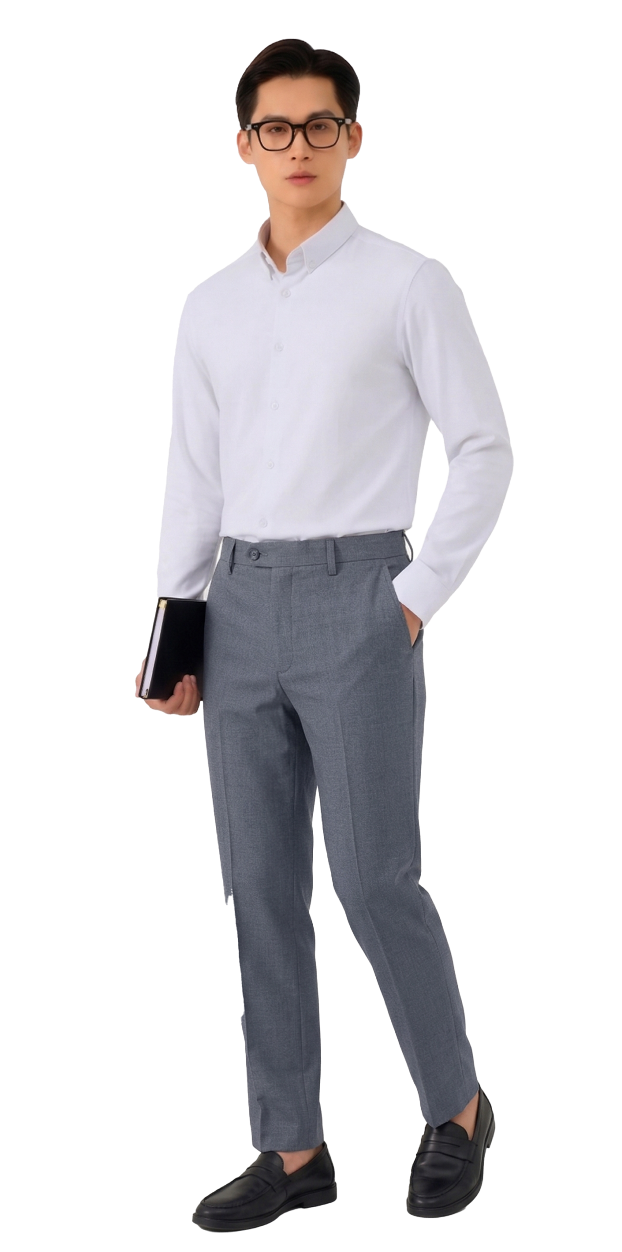 Quần Tây Nam Elegant Office Wear - Ảnh 2