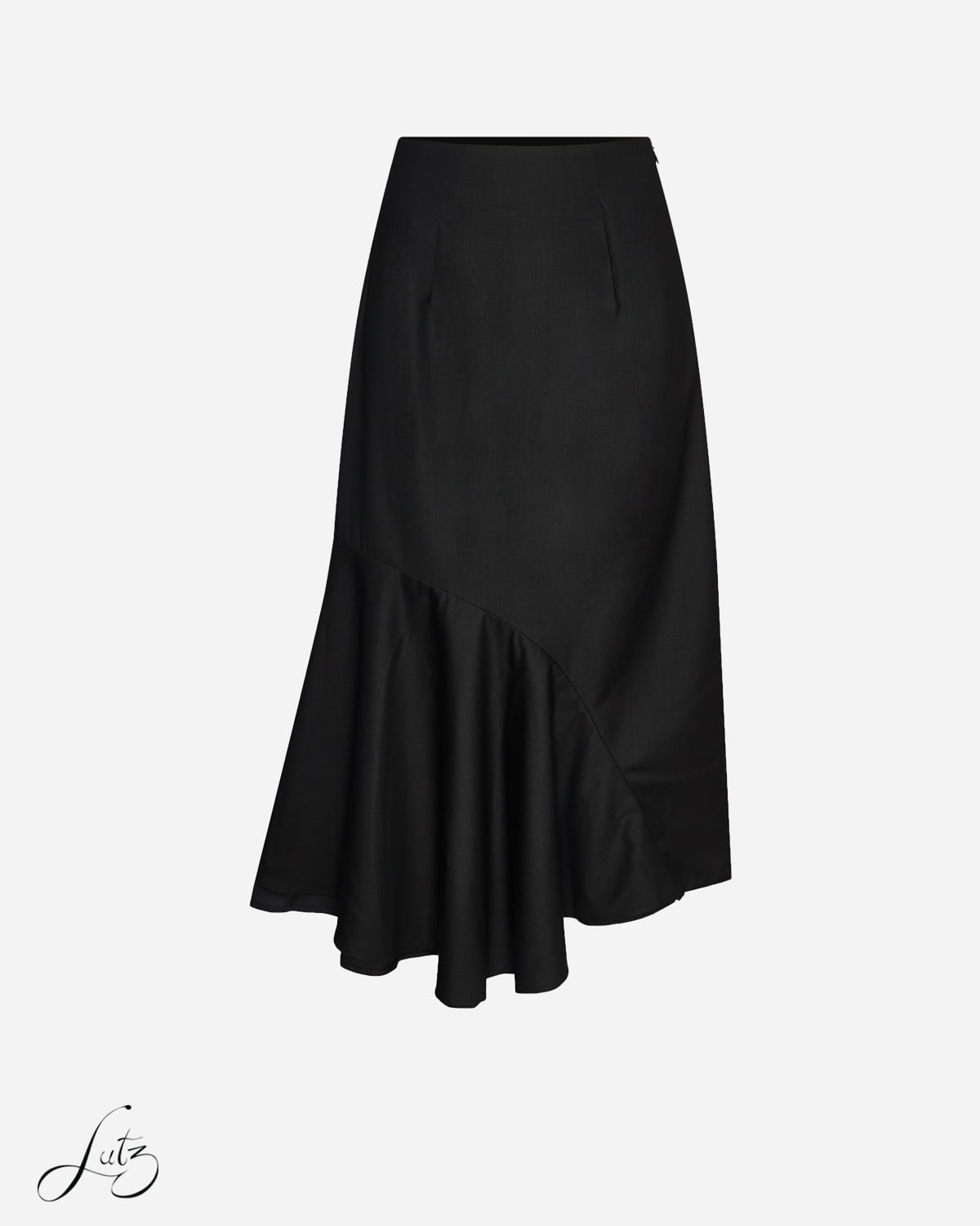 ORDER] Chân váy dài đen trắng xếp ly nhỏ xòe bồng bềnh lưng chun phù hợp  thời tiết thu đông Inin Shop | Shopee Việt Nam