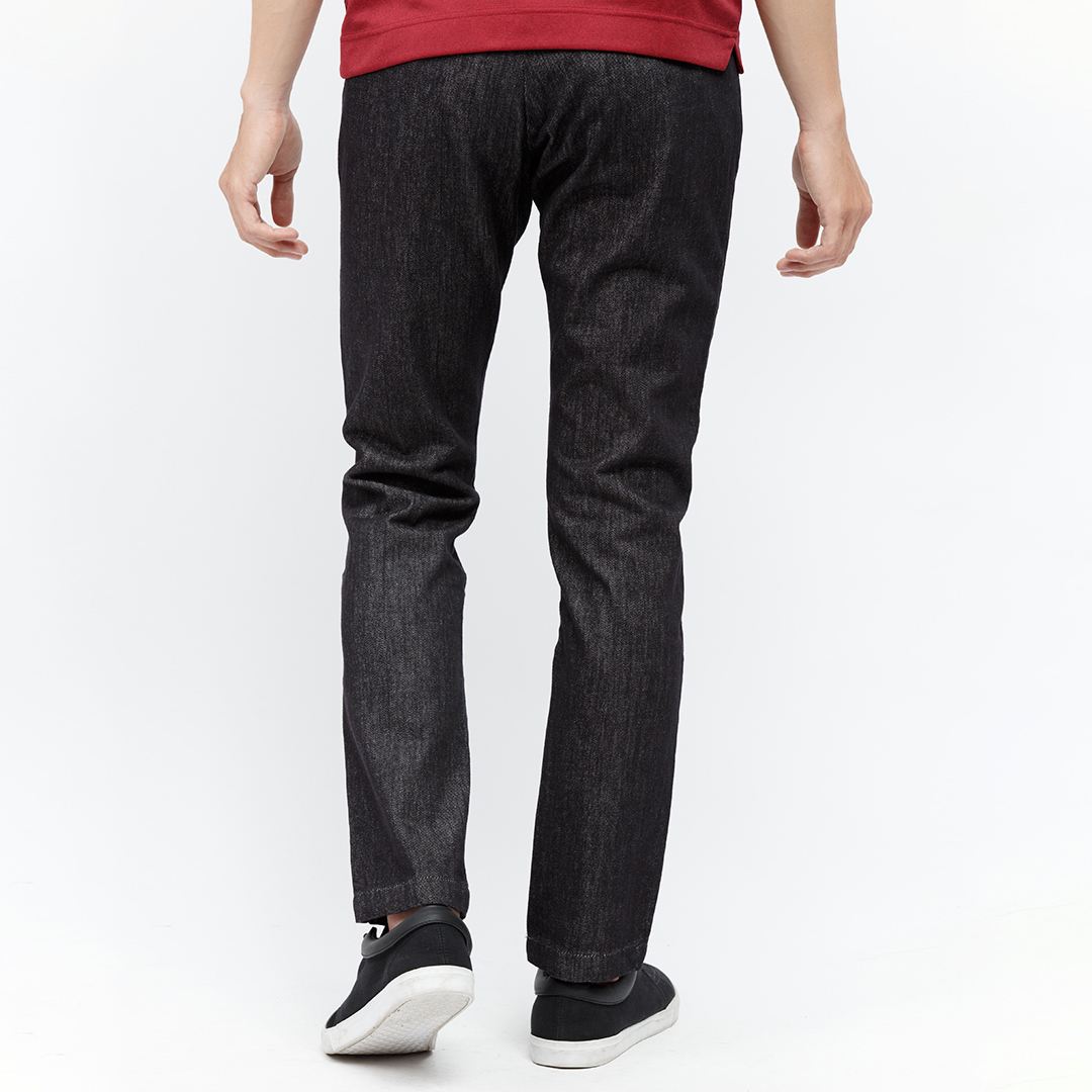 Quần Jeans Nam Basic Wash SlimFit - Ảnh 4
