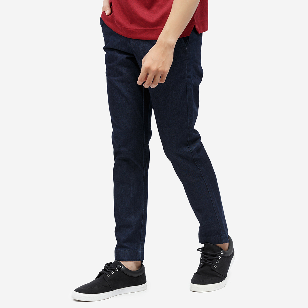 Quần Jeans Nam Basic Wash SlimFit - Ảnh 2