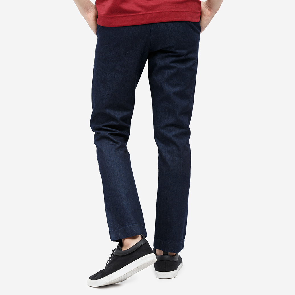 Quần Jeans Nam Basic Wash SlimFit - Ảnh 4