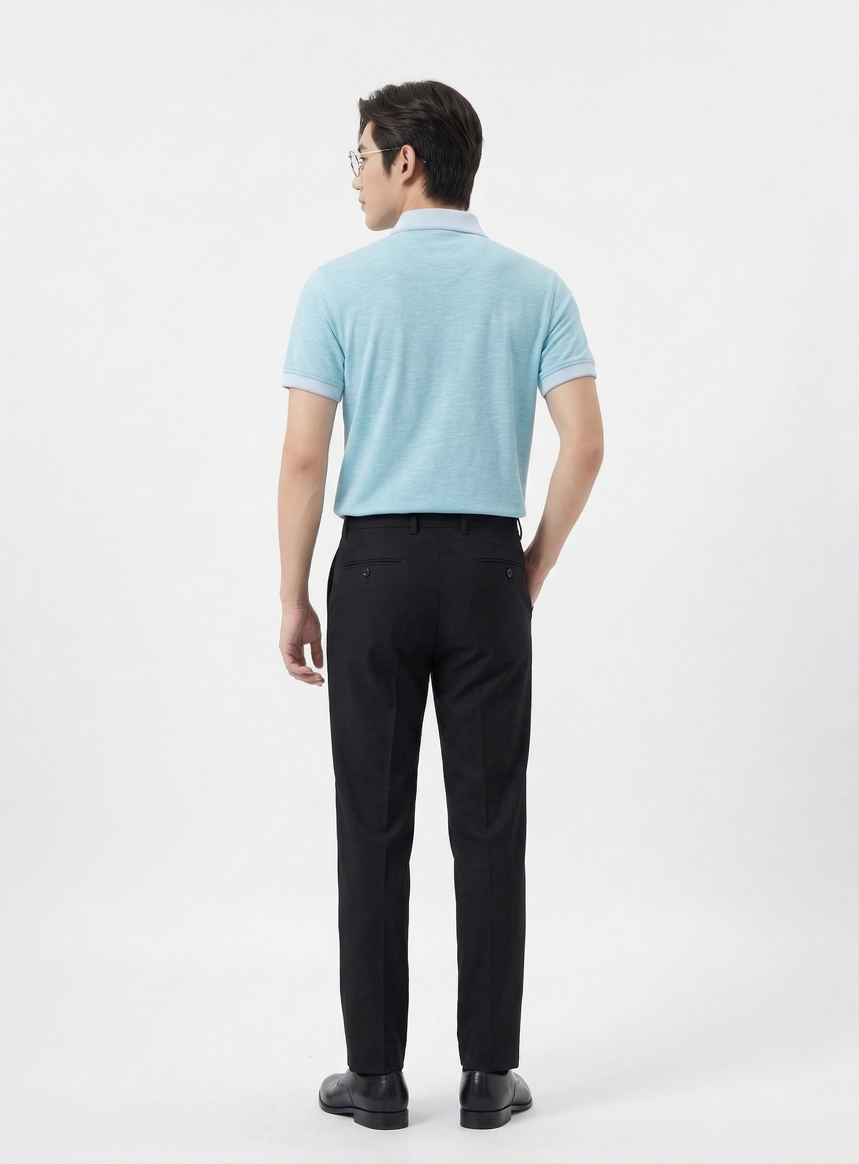 Áo Polo Nam Basic Pique Slub - Ảnh 3
