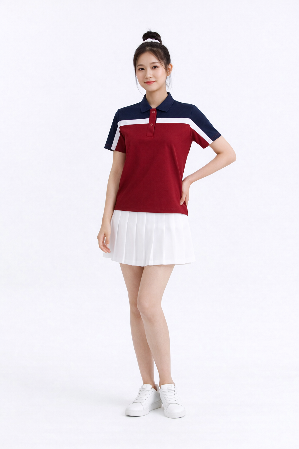 Áo Polo Nữ Basic Office Wear - Ảnh 2