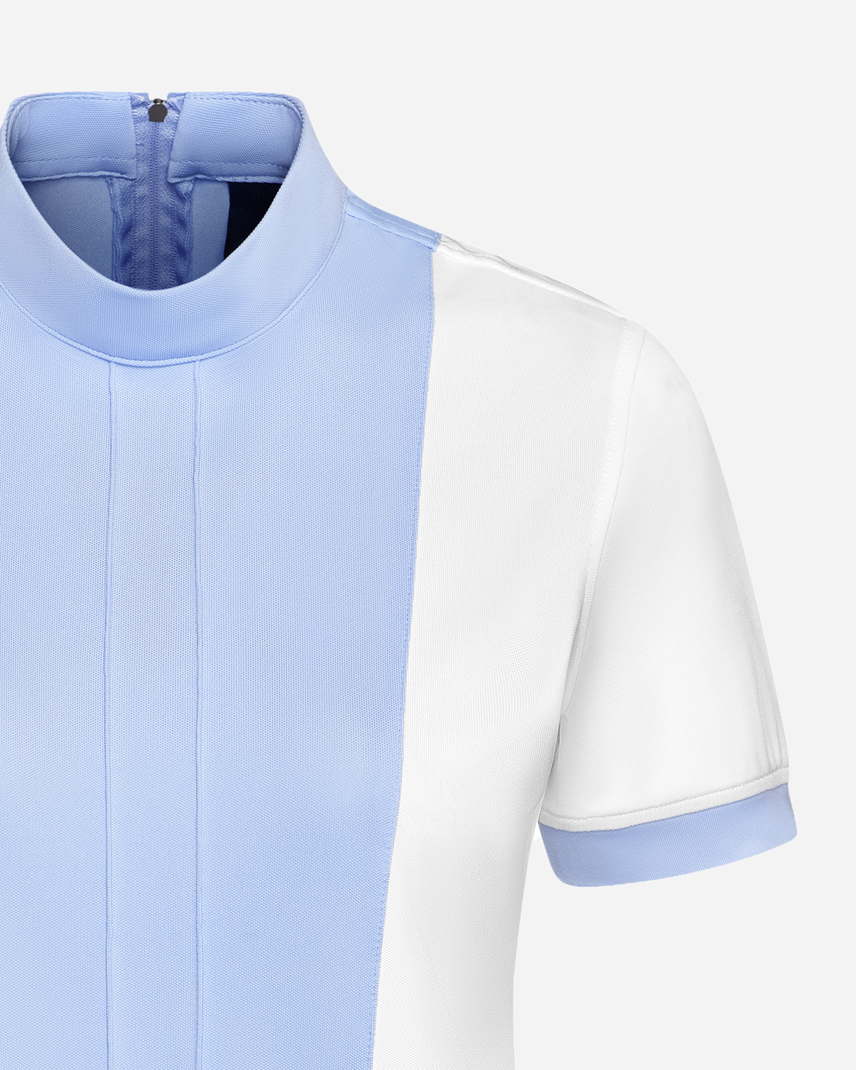 Áo Polo Nữ Zip-Up Basic - Ảnh 6