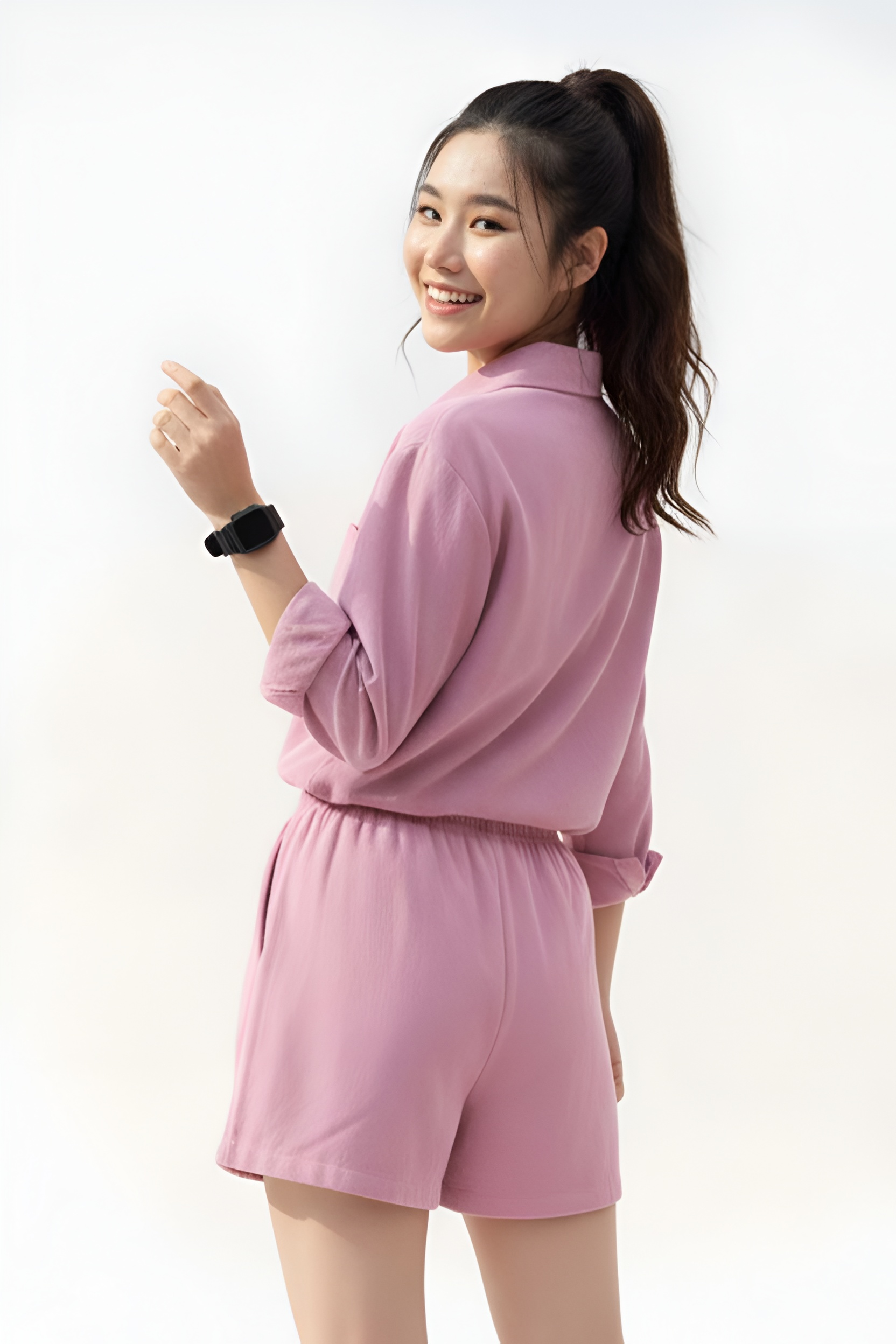 Set Đồ Nữ Cổ Sơ Mi Tay Dài - Ảnh 15