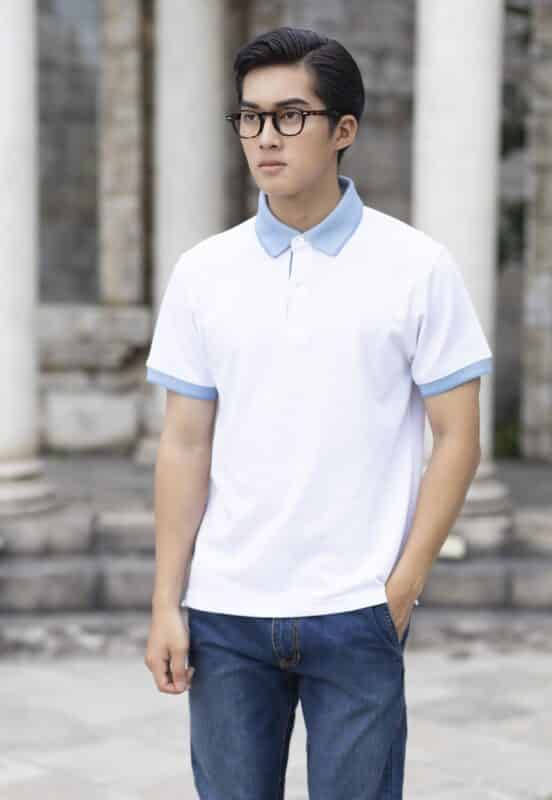 Quần jeans phối đồ với áo polo nam phù hợp với mọi người dùng