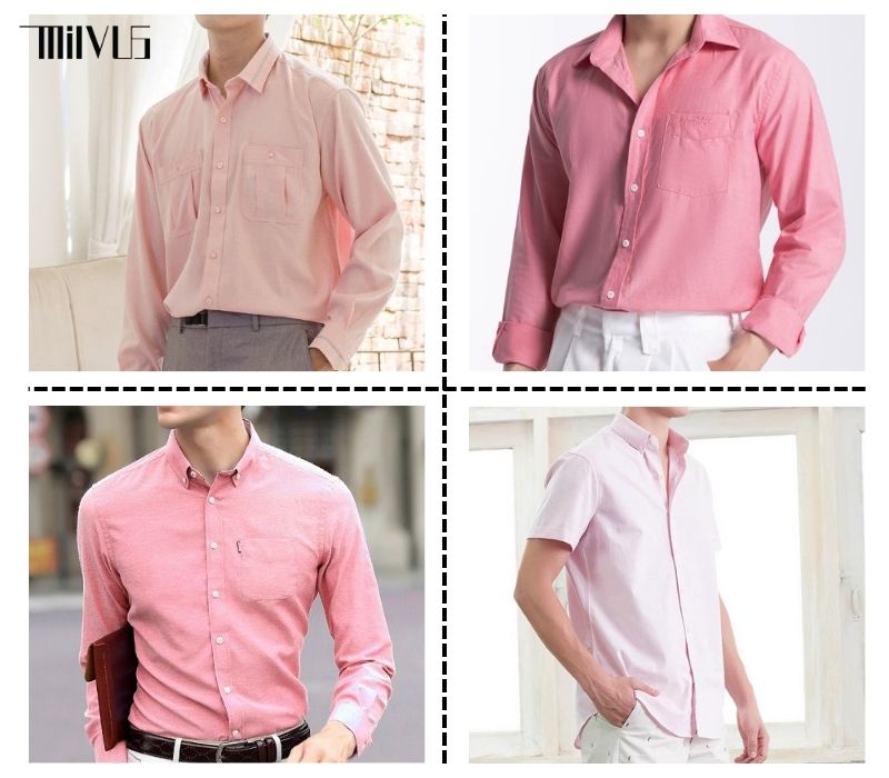 Tại sao nam giới nên mặc áo sơ mi hồng
