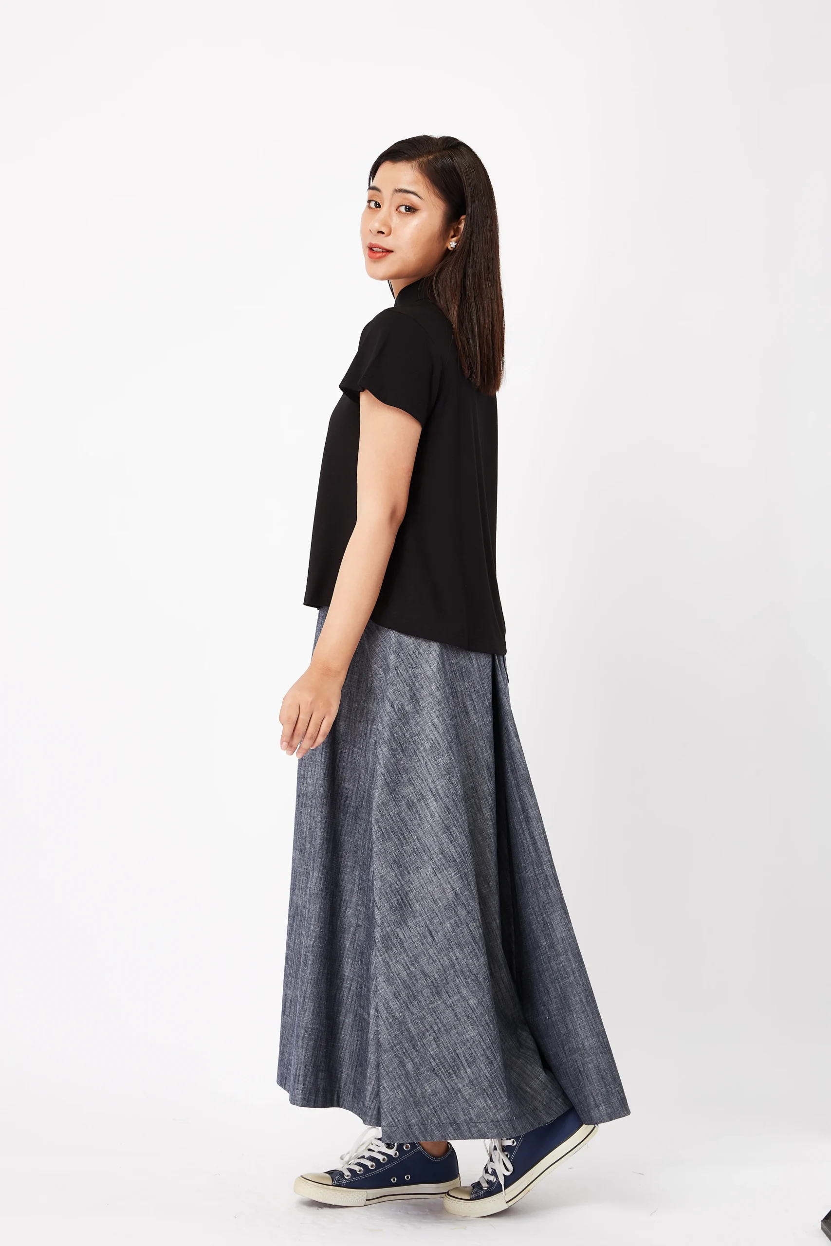 Áo Polo Nữ Thời Trang Crop Top - Ảnh 5