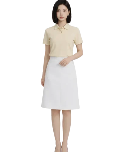 Alternative view of Áo Polo Nữ Basic Cổ Đức