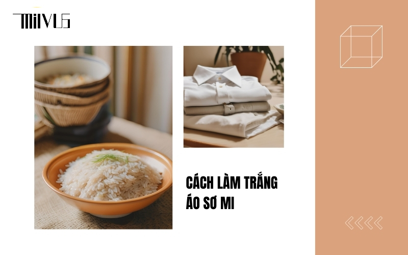 cách làm trắng áo sơ mi