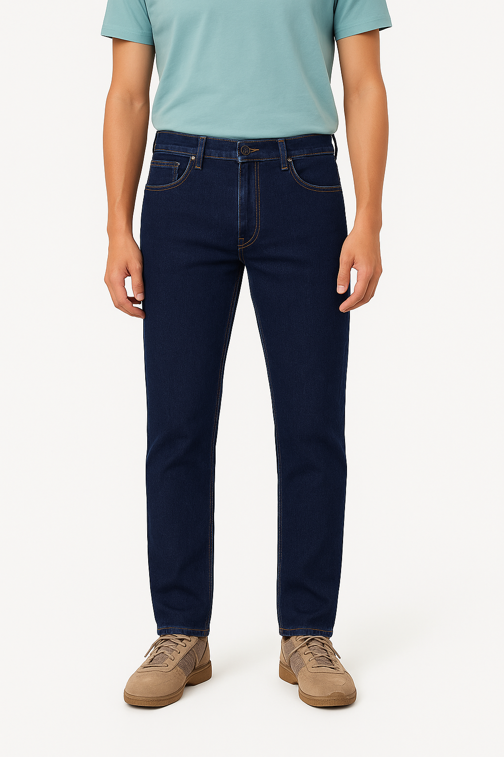 Quần Jeans Nam Basic SlimFit - Ảnh 2