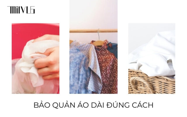 Cách giặt áo dài