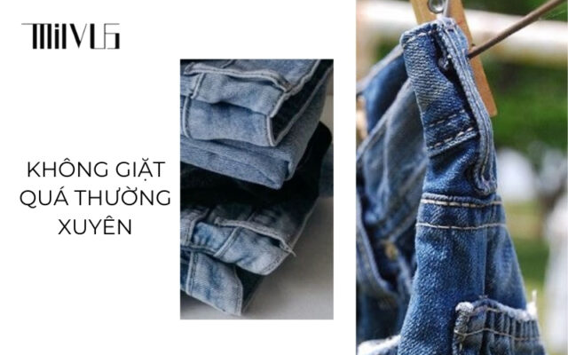 Cách giặt quần jean khi mới mua về