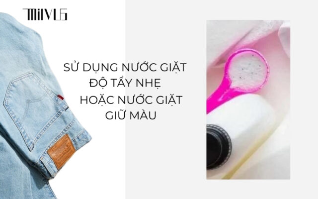 Cách giặt quần jean khi mới mua về