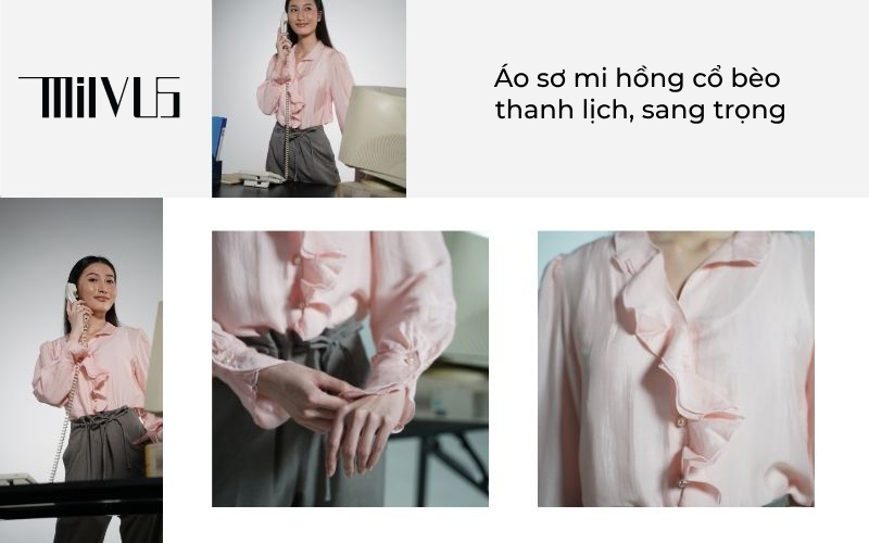 Cách phối đồ với chân váy xòe dài trắng