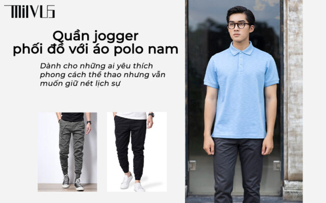 Phối đồ với áo polo nam