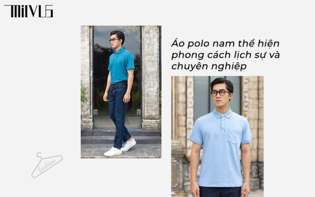 Phối đồ với áo polo nam