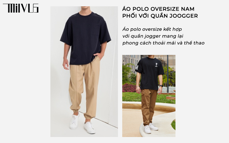 áo polo oversize nam