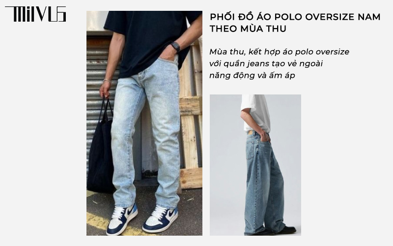 áo polo oversize nam