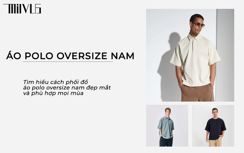 áo polo oversize nam