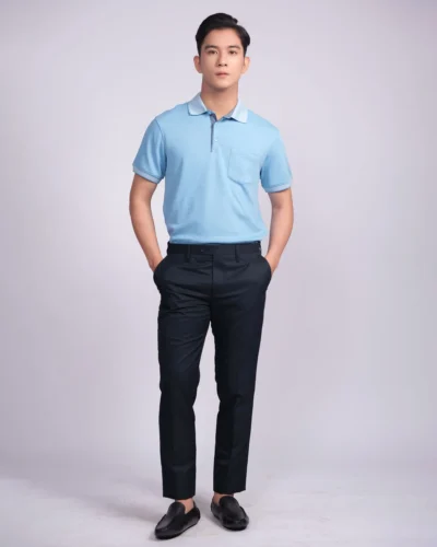 Alternative view of MILVUS PRESIDENT Áo Polo Nam Công Sở 404