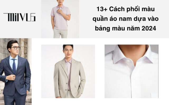 bảng màu phối đồ nam