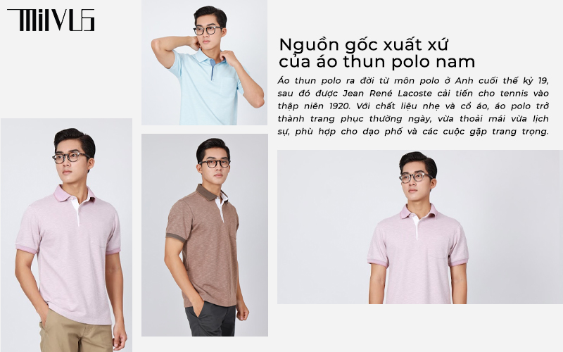 Nguồn gốc xuất xứ của áo thun polo nam