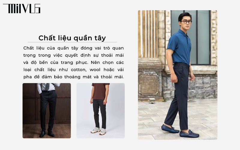 Chất liệu quần tây