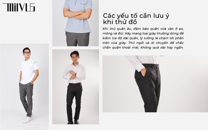 Các yếu tố cần lưu ý khi thử đồ