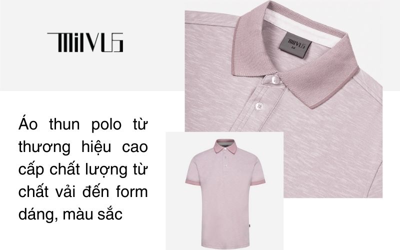 Áo thun polo từ thương hiệu cao cấp chất lượng từ chất vải đến form dáng, màu sắc