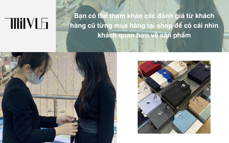 Bạn có thể tham khảo các đánh giá từ khách hàng cũ từng mua hàng tại shop để có cái nhìn khách quan hơn về sản phẩm