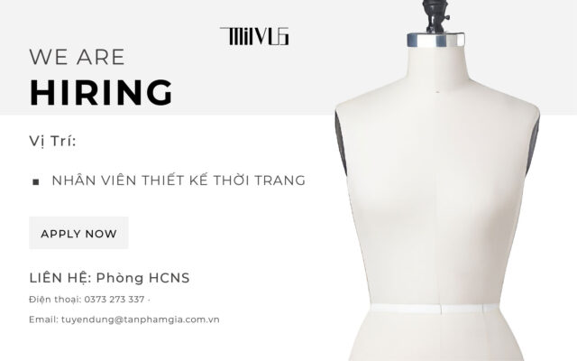 NHÂN VIÊN THIẾT KẾ THỜI TRANG