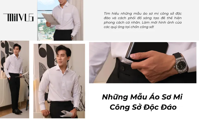 áo sơ mi công sở