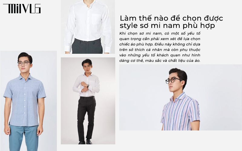 Làm thế nào để chọn được style sơ mi nam phù hợp