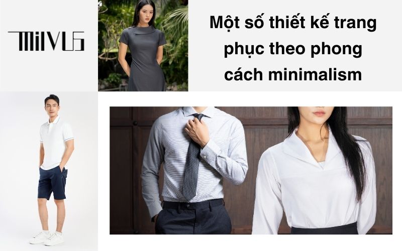 Một số thiết kế trang phục theo phong cách minimalism