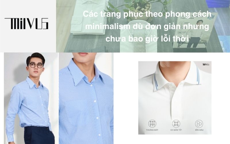 Các trang phục theo phong cách minimalism dù đơn giản nhưng chưa bao giờ lỗi thời