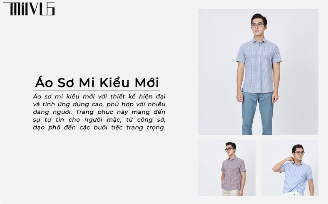 Hướng Dẫn Chọn Áo Sơ Mi Kiểu Mới Phù Hợp Với Mọi Dáng Người