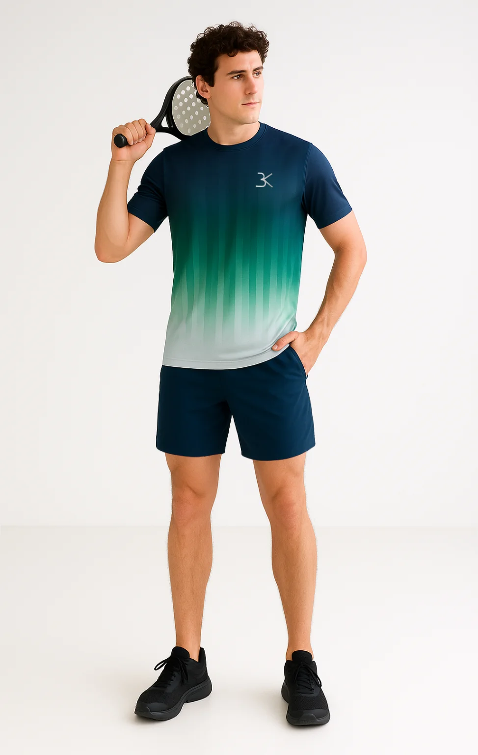 Áo T-Shirt Thể Thao BlueKite CoolMax Ombre - Ảnh 2