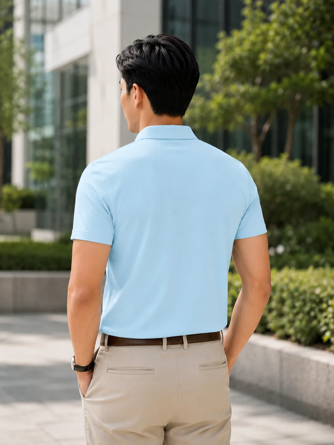 Áo Polo Nam Công Sở Legacy Madison Elite Piqué MILVUS - Ảnh 3