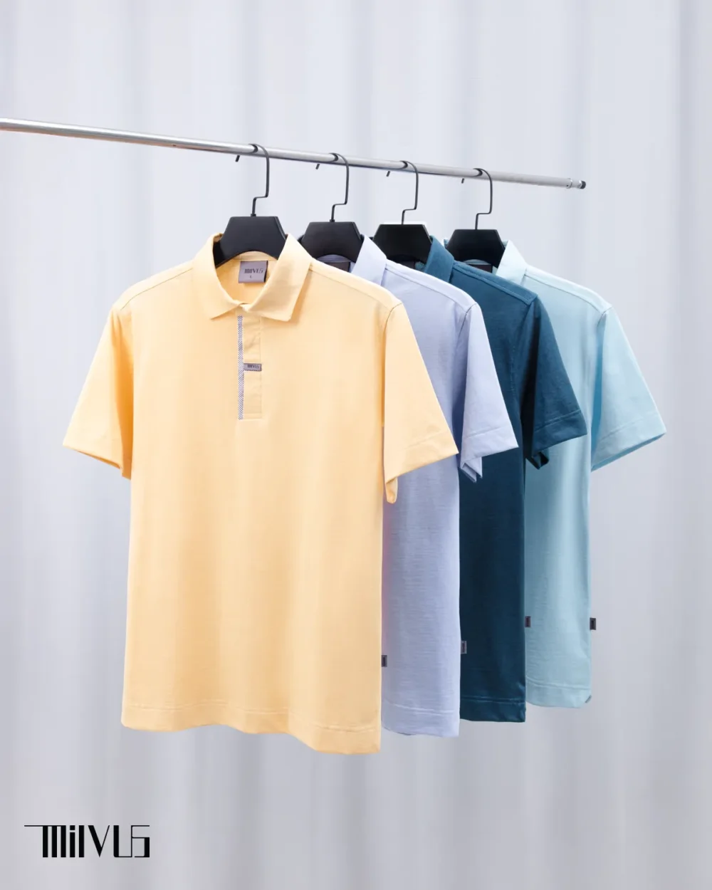 Áo Polo Nam Lịch Lãm Phối Trụ Cổ  MVP414M - Hình ảnh 2