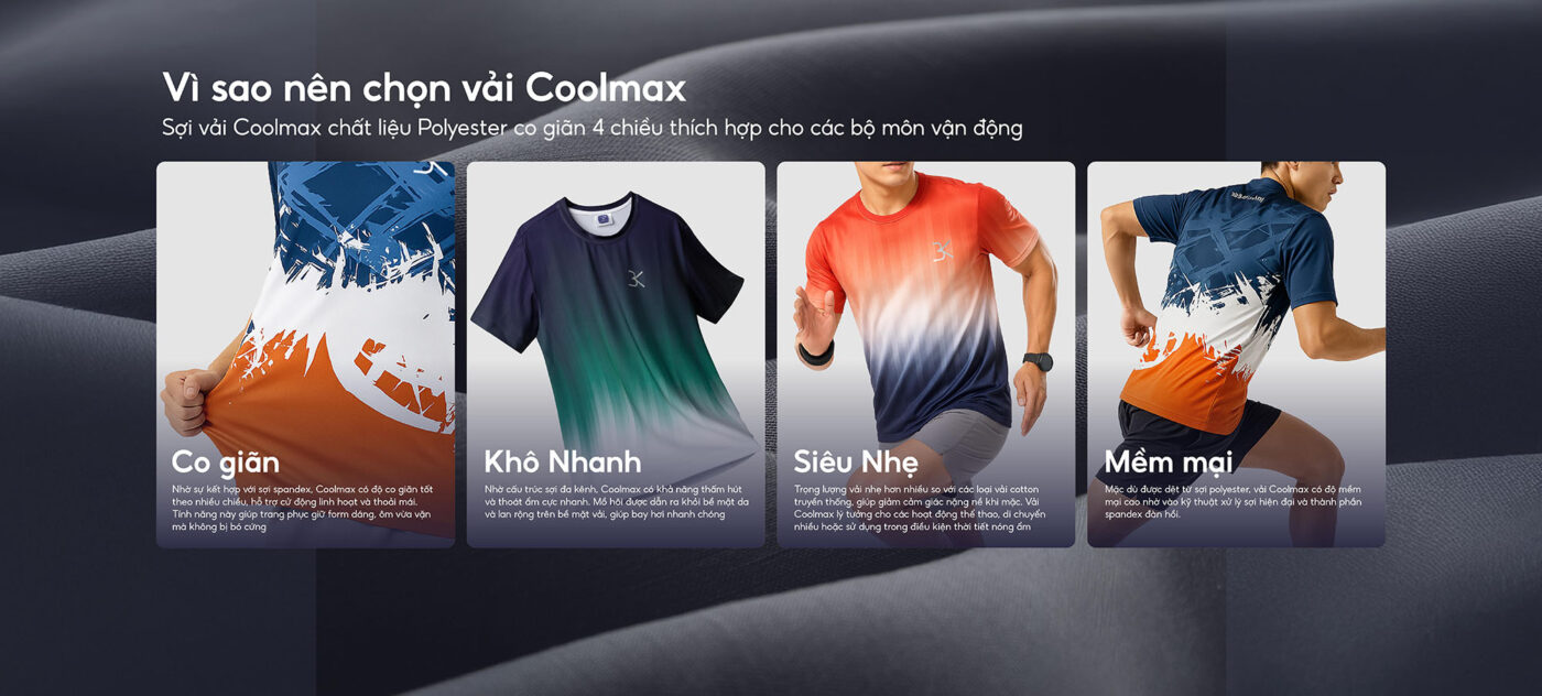Công năng áo thể thao - công nghệ áo thể thao