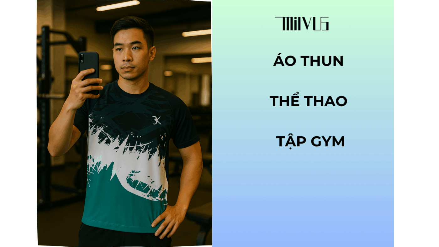 Áo thun thể thao cho người tập gym