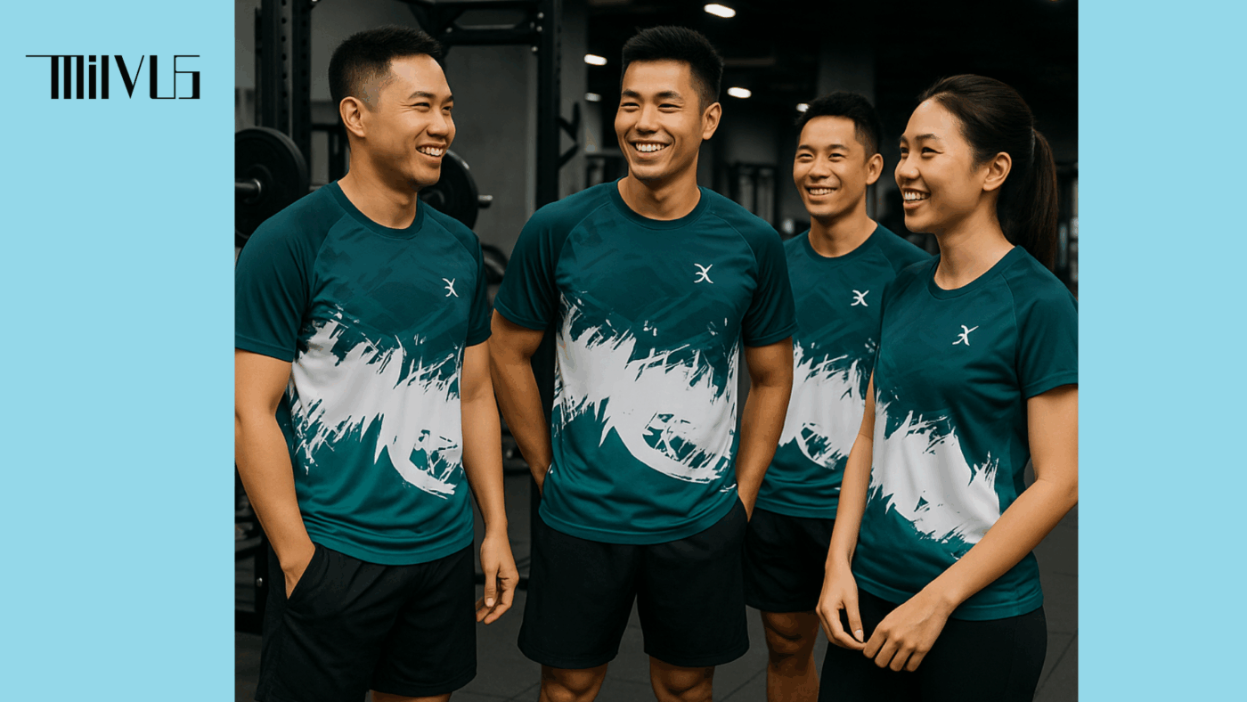 Áo thun thể thao cho người tập gym