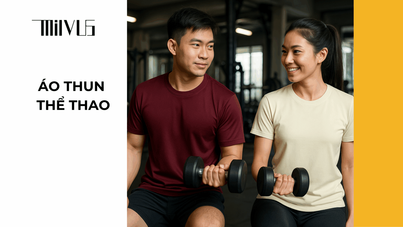 Áo thun thể thao cho người tập gym