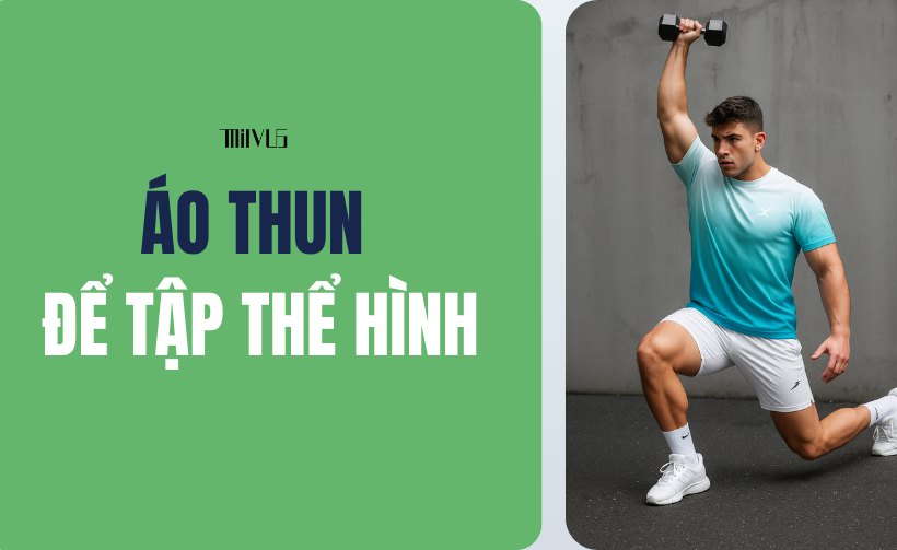 Áo thun thể thao cho bộ môn tập thể hình