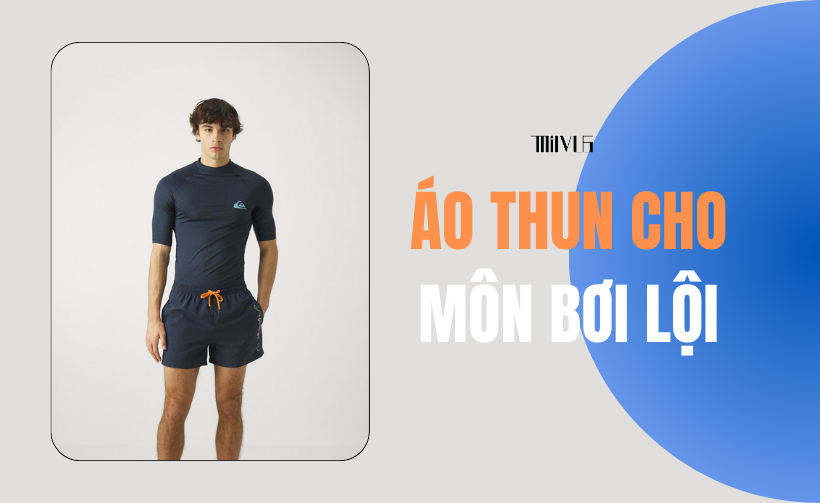 Áo thun thể thao cho bộ môn bơi lội
