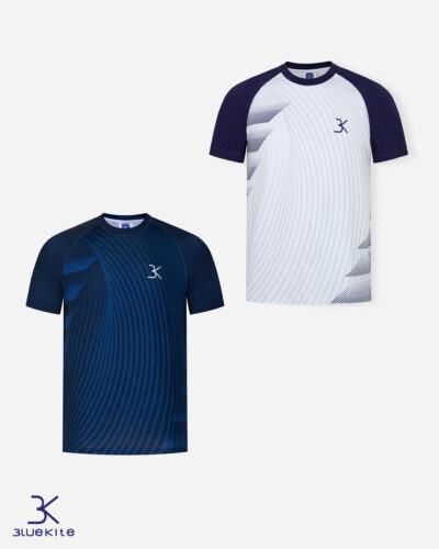 Combo 2 Áo Áo Thun Nam T-Shirt Cổ Trơn Tay Ngắn Chất Liệu CoolMax- BKT107M